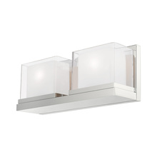 Livex Lighting 10122-05 - 2 Lt Polished Chrome Bath Vanity