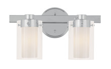 Livex Lighting 1542-05 - 2 Light Polished Chrome Bath Light