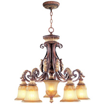 Livex Lighting 8575-63 - 6 Light VBZ Chandelier