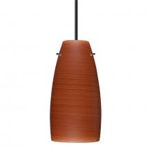 Besa Lighting 1JT-1512CH-LED-BK - Besa Tao 10 LED Pendant Cherry Black 1x9W LED