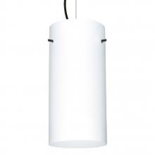 Besa Lighting 1KX-412007-LED-BK - Besa Cable Pendant Stilo 12 Black Opal Matte 1x11W LED