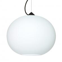 Besa Lighting 1KX-477507-LED-BK - Besa Jordo LED Pendant 1Kx Opal Matte Black 1x11W LED