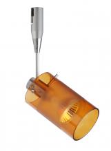 Besa Lighting RSP-6524EG-12-SN - Besa Spotlight With 12" Stem Scope Satin Nickel Armagnac/Frost 1x50W Halogen Mr16