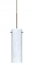 Besa Lighting RXP-493019-BR - Besa Copa Pendant, Carrera, Bronze, 1x50W Halogen