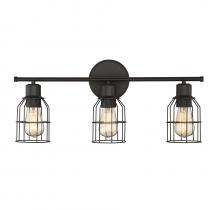 Savoy House M80004ORB - 3-light Bathroom Vanity Light In Oil Rubbed Bronze