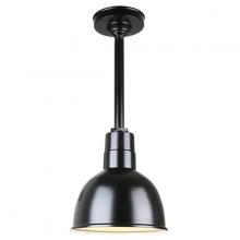 Hi-Lite MFG Co. H-QSN16110-SA-91/QSN12ST3-91/QSNHSC-91 - 10" Ceiling Stem Light