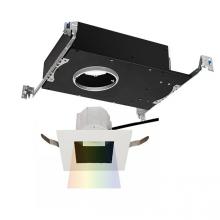 WAC US R3ASDT-FCC24-BKWT - Aether Color Changing LED Square Open Reflector Trim with Light Engine
