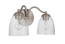 Craftmade 19915BNK2 - Hillridge 2 Light Vanity in Brushed Polished Nickel