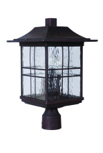 Craftmade Z7825-ABZ - Large Post Mount
