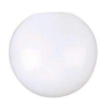 Satco Products 50/238 - Neckless Poly Globe Shade; 16 inch Diameter; 5-1/4 inch Opening; White