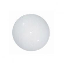 Satco Products 50/308 - Deep Diffuser Shade; 17 inch Diameter; 2-1/2 inch Depth; Regular Bend Glass; White; Sunburst Pattern
