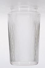 Satco Products 50/723 - Lexan Prismatic Cylinder; 3-1/4 inch Fitter; 7-1/4 inch Height; 3-3/4 inch Diameter
