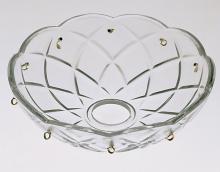 Satco Products 50/777 - Bobesche; 4 inch Diameter; 1 inch Center Hole; 5 Pins