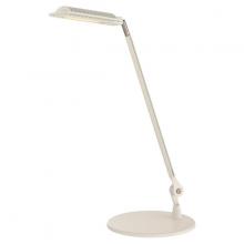 Satco Products 57/035 - LED Desk Lamp; 8.4W; 4000K; 600 Lumens; White Finish