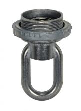 Satco Products 80/2287 - 1/8 IP Screw Collar Loop With Ring; 25lbs Max; Unfinished