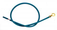 Satco Products 80/2377 - 10" 18/1 Green AWM Ground Wire; 8/32 Ground Lug