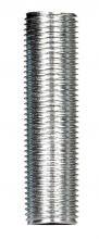Satco Products 90/1014 - 1/8 IP Steel Nipple; Zinc Plated; 3-3/4" Length; 3/8" Wide