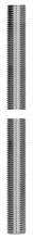 Satco Products 90/1063 - 1/4 IP Steel Nipple; Unfinished Steel; 36" Length; 1/2" Wide