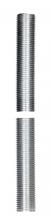 Satco Products 90/1198 - 1/8 IP Steel Nipple; Zinc Plated; 5-3/4" Length; 3/8" Wide
