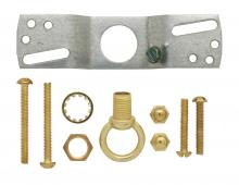 Satco Products 90/1687 - 1" Loop Parts Bag; Brass Finish