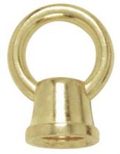 Satco Products 90/201 - 1" Female Loops; 1/8 IP With Wireway; 10lbs Max; Brass Plated Finish