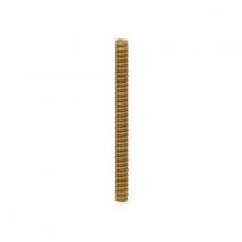 Satco Products 90/2136 - 1/8 IP Solid Brass Nipple; Unfinished; 3-3/4" Length; 3/8" Wide