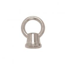 Satco Products 90/2514 - 1" Female Loops; 1/8 IP With Wireway; 10lbs Max; Brushed Nickel Finish