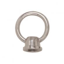 Satco Products 90/2515 - 1-1/2" Female Loop; 1/8 IP With Wireway; 10lbs Max; Brushed Nickel Finish
