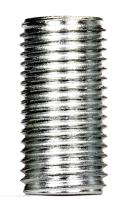 Satco Products 90/297 - 1/4 IP Steel Nipple; Zinc Plated; 1" Length; 1/2" Wide