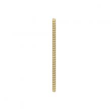 Satco Products 90/5180 - 1/8 IP Steel Nipple; Yellow Zinc Plated; 22-1/2" Length; 3/8" Wide