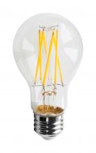 Satco Products S11357 - 11 Watt; A19 LED; Clear; 2700K; Medium base; 120 Volt