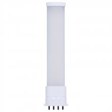 Satco Products S11556 - 5.5 Watt; 2GX7 Base; 27K/30K/35K/40K CCT Selectable; Frost Finish; Ballast Bypass; 120-277 Volt