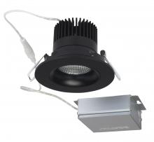 Satco Products S11625 - 12 watt LED Direct Wire Downlight; Gimbaled; 3.5 inch; 3000K; 120 volt; Dimmable; Round; Remote