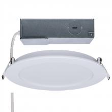 Satco Products S11681 - 11 Watt LED Direct Wire Performer Series Downlight; Remote Driver; 6 Inch; 27K/3K/35K/4K/5K CCT