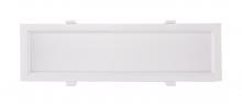 Satco Products S11720 - 10 Watt LED Direct Wire Linear Downlight; 12 in.; Adjustable CCT; 120 Volt