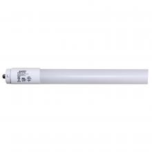 Satco Products S11750 - 14 Watt T8 LED; Single Pin Base; CCT Selectable; PET Shatterproof Coated; White Finish; Type B;