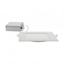 Satco Products S11831 - 24 Watt; LED Direct Wire Downlight; Edge-lit; 8 inch; CCT Selectable; 120 volt; Dimmable; Square;