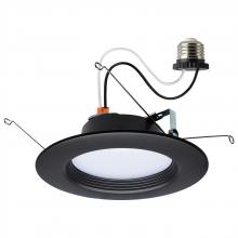Satco Products S11837R1 - 9 Watt; LED Downlight Retrofit; 5-6 Inch; CCT Selectable; 120 Volts; Bronze Finish