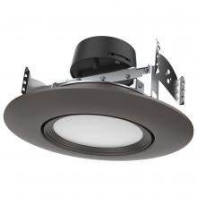 Satco Products S11859 - 10.5 Watt; LED Retrofit Downlight; Gimbaled; 120 Volt; CCT Selectable; Bronze Finish