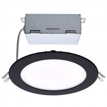 Satco Products S11875 - 12 Watt; LED Direct Wire Downlight; Edge-lit; 6 inch; CCT Selectable; 120 volt; Dimmable; Round;
