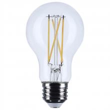 Satco Products S12468 - 5 Watt A19 LED; Medium Base; Clear; 3500K CCT; 120 Volt