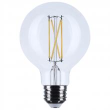 Satco Products S12481 - 4.5 Watt G25 LED; Medium Base; Clear; 3500K CCT; 120 Volt