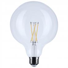 Satco Products S12484 - 4 Watt G40 LED; Medium Base; Clear; 3000K CCT; 120 Volt