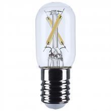 Satco Products S12521 - 3 Watt T6.5 LED; Intermediate Base; Clear; 5000K CCT; 120 Volt