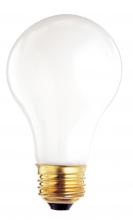 Satco Products S1714 - 100 Watt A19 Incandescent; Frost; 1500 Average rated hours; 1200 Lumens; Medium base; 120 Volt;