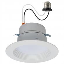Satco Products S18800 - LED Retrofit Downlight; 5/6/7.5 Wattage Selectable; CCT and Lumens Selectable; 120 Volt; ColorQuick