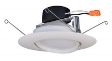 Satco Products S29473 - 13 watt LED Directional Retrofit Downlight - Gimbaled; 5"-6"; 3000K; 120 volts; Dimmable