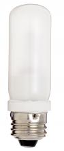 Satco Products S3477 - 100 Watt; Halogen; T10; Frosted; 2000 Average rated Hours; 1450 Lumens; Medium base; 120 Volt;