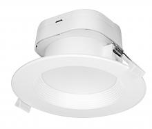 Satco Products S39011 - 7 watt LED Direct Wire Downlight; 4 inch; 2700K; 120 volt; Dimmable