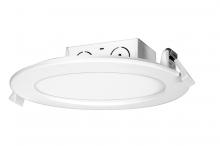Satco Products S39059 - 11.6 watt LED Direct Wire Downlight; Edge-lit; 5-6 inch; 5000K; 120 volt; Dimmable